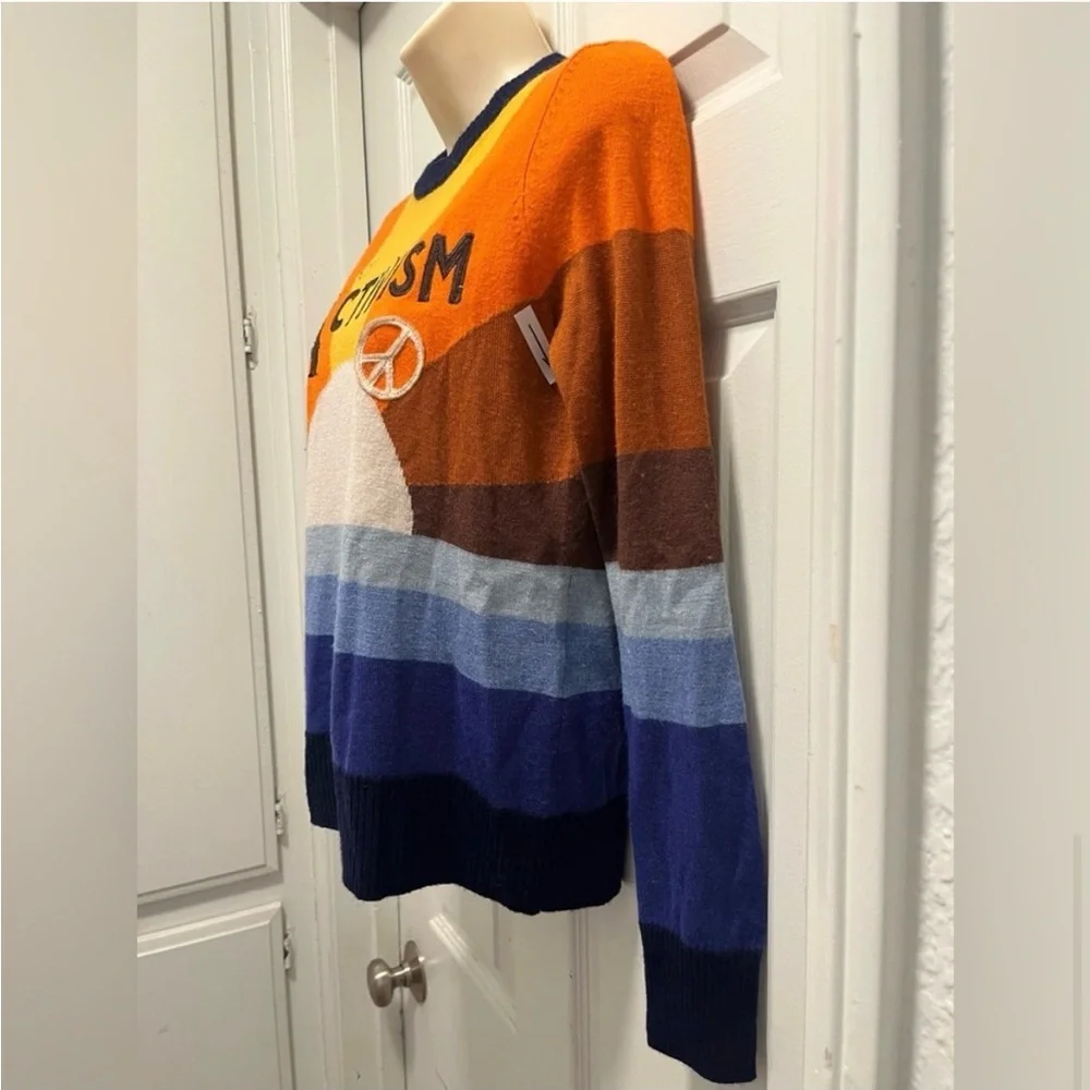 Stoned Immaculate California Dreamin' Wool Sweater Customized Activism MED EUC - Picture 10 of 14